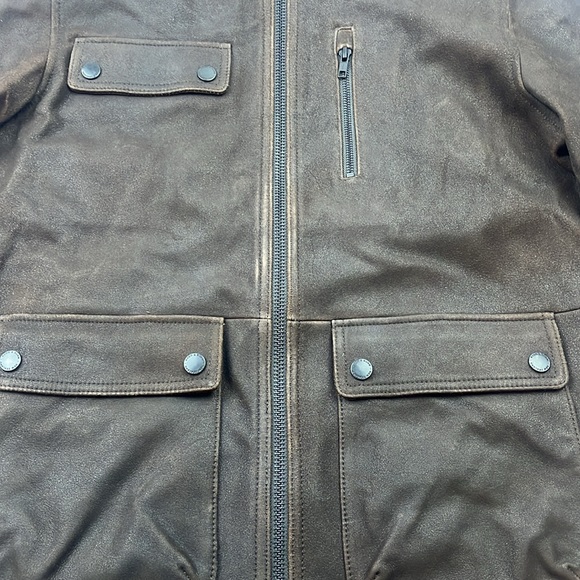 Rodd & Gunn 100% Genuine Leather Silverdale Jacket N192-9 - Picture 8 of 12